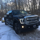 Ford Super Duty 11-16 Projector Headlights OLED Halos, DRL - Multiple Styles