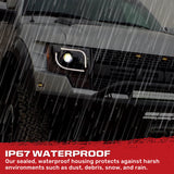 Ford F150 & Raptor 13-14 Projector Headlights Ultra High Power White LED DRL w/ Amber Turn Signals - Multiple Styles