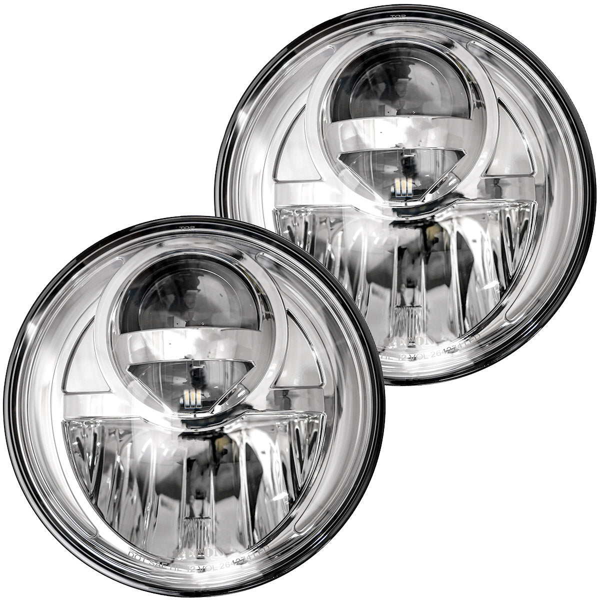 Jeep JK Wrangler 07-18 CREE LED Projector Headlights - Multiple Styles