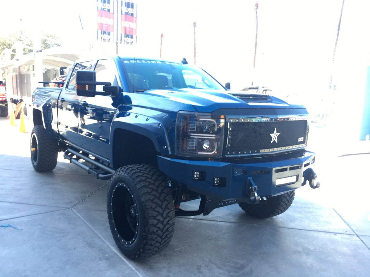 Chevy 14-15 Silverado 1500 Projector Headlights OLED Halos, DRL - Multiple Styles