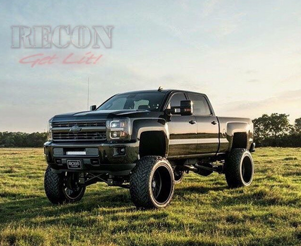 Chevy 14-15 Silverado 1500 Projector Headlights OLED Halos, DRL - Multiple Styles