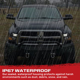 Dodge RAM 1500 14-24 Classic Body Projector Headlights OLED DRL & LED Signals - Multiple Styles