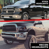Dodge RAM 1500 14-24 Classic Body Projector Headlights OLED DRL & LED Signals - Multiple Styles