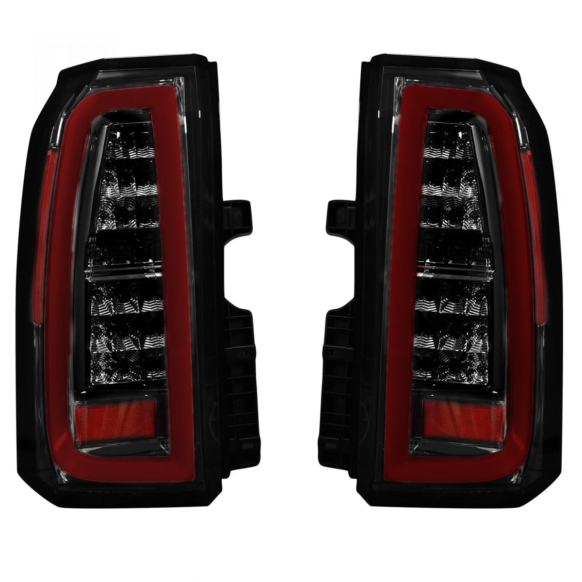 Chevy Tahoe & Suburban 15-20 OLED Bar-Style Tail Lights LED in Smoked