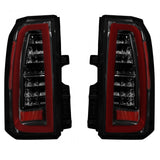 Chevy Tahoe & Suburban 15-20 OLED Bar-Style Tail Lights LED in Smoked