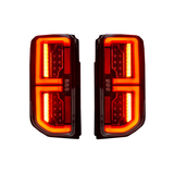 Ford 21-26 Bronco Tail Lights High-Powered OLED Bar Style Running & LED Brake Lights, Includes OLED Startup Sequence - Multiple Options