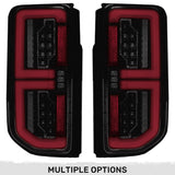Ford 21-26 Bronco Tail Lights High-Powered OLED Bar Style Running & LED Brake Lights, Includes OLED Startup Sequence - Multiple Options