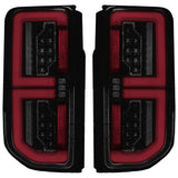 Ford 21-26 Bronco Tail Lights High-Powered OLED Bar Style Running & LED Brake Lights, Includes OLED Startup Sequence - Multiple Options