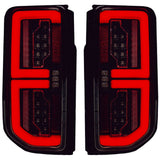 Ford 21-26 Bronco Tail Lights High-Powered OLED Bar Style Running & LED Brake Lights, Includes OLED Startup Sequence - Multiple Options