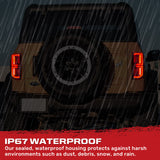 Ford 21-26 Bronco Tail Lights High-Powered OLED Bar Style Running & LED Brake Lights, Includes OLED Startup Sequence - Multiple Options