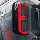 Ford 21-26 Bronco Tail Lights High-Powered OLED Bar Style Running & LED Brake Lights, Includes OLED Startup Sequence - Multiple Options