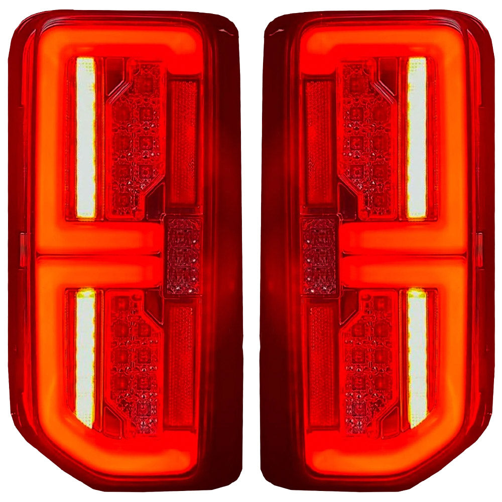 Ford 21-26 Bronco Tail Lights High-Powered OLED Bar Style Running & LED Brake Lights, Includes OLED Startup Sequence - Multiple Options