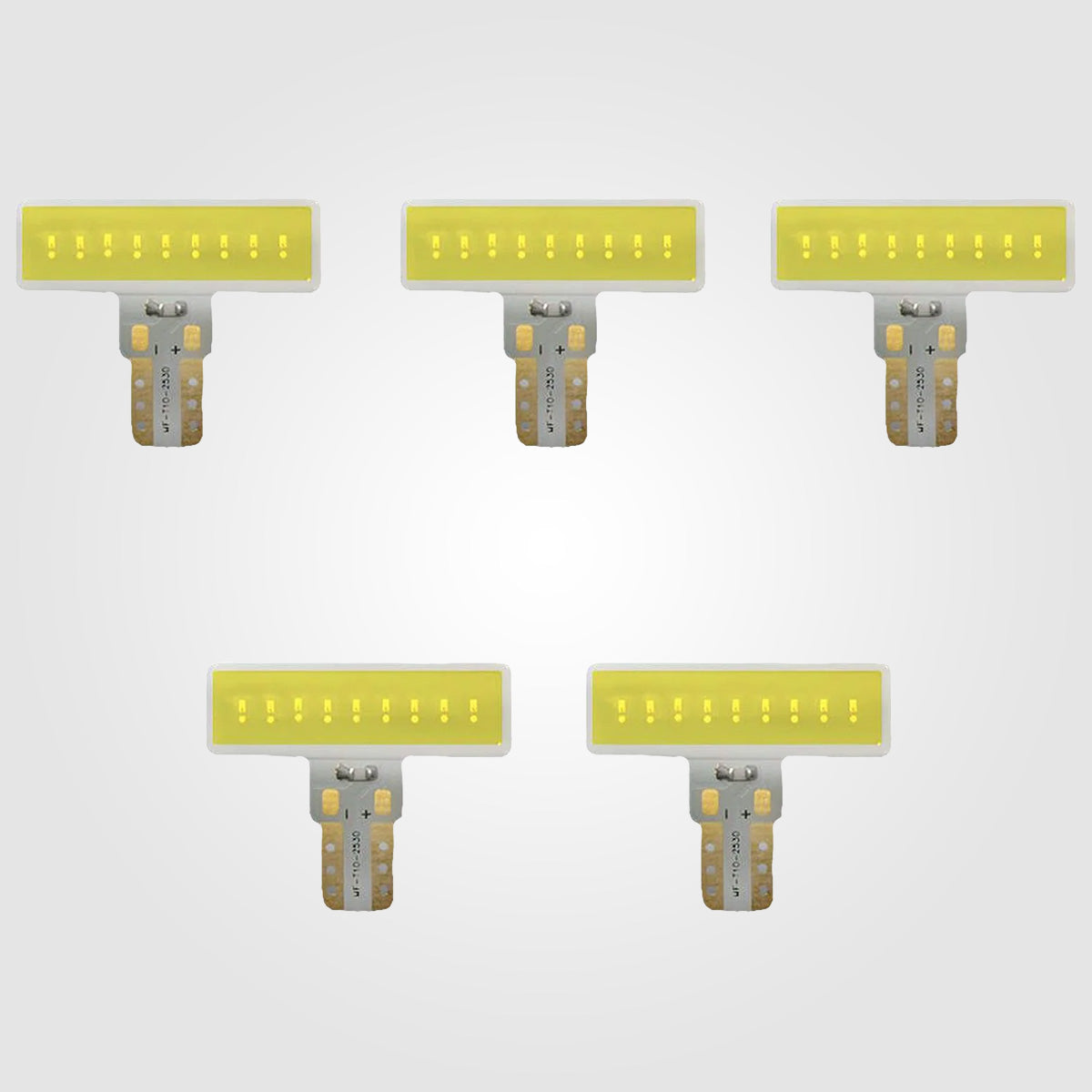 Ford Super Duty 99-16 3-Watt Cab Light Bulbs LED in White or Amber - 5 Piece Kit