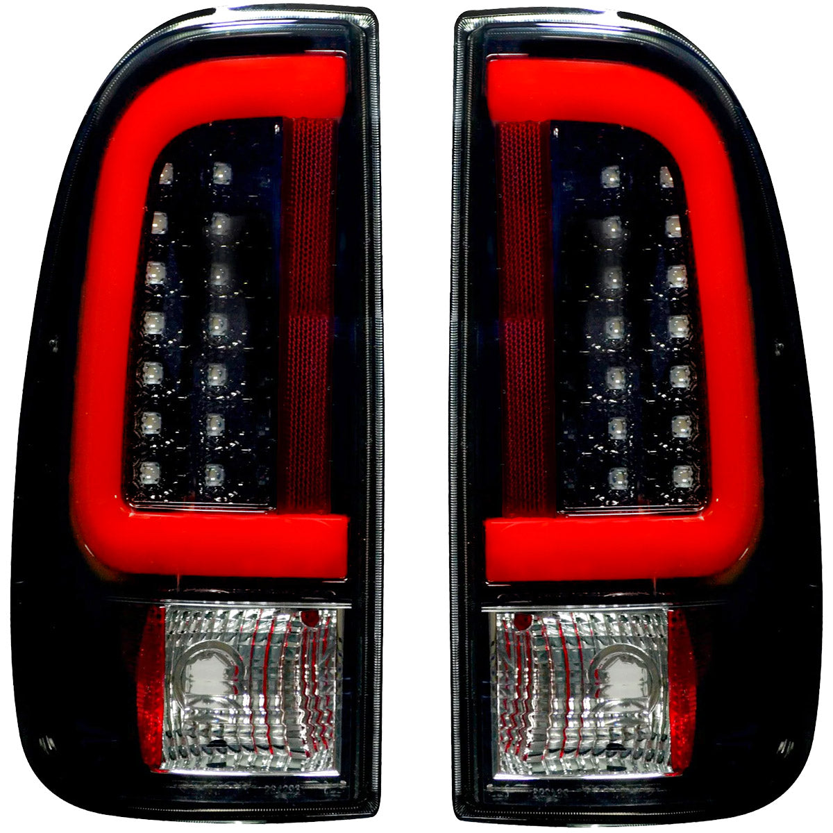 Ford F150 97-03 Straight Side Tail Lights OLED Scanning OLED Turn Signals - Smoked Lens RECON Ford F150 97-03 Straight Side Tail Lights OLED Scanning OLED Turn Signals - Smoked Lens Ford F150 97-03 Straight Side Tail Lights OLED Scanning OLED Turn Signals - Smoked Lens Ford F150 97-03 Straight Side Tail Lights OLED Scanning OLED Turn Signals - Smoked Lens Ford F150 97-03 Straight Side Tail Lights OLED Scanning OLED Turn Signals - Smoked Lens