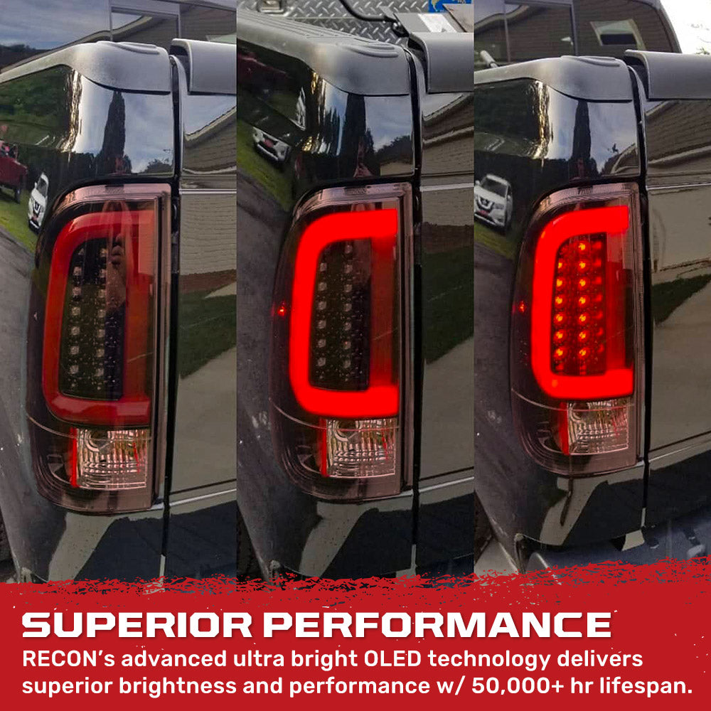 Ford Super Duty 99-07 (F250, F350, F450, F550) Tail Lights OLED - Multiple Options