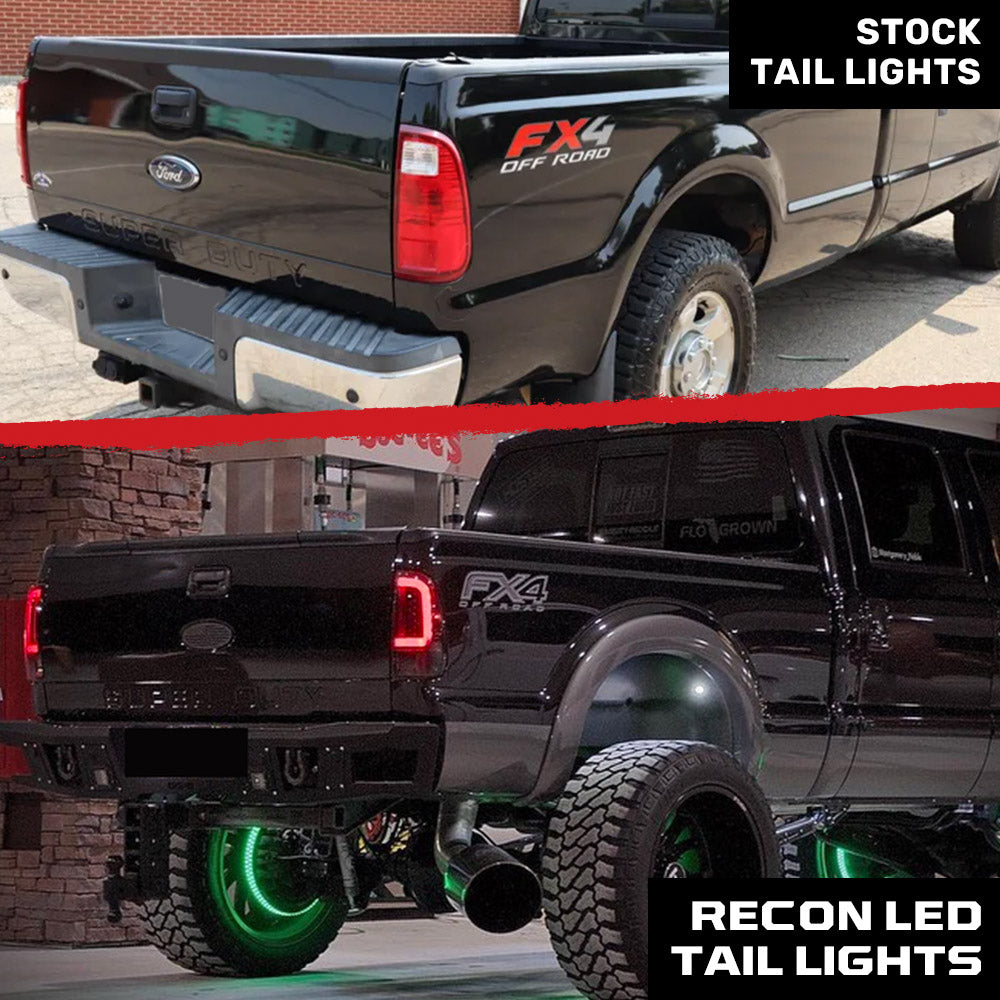 Ford Super Duty 08-16 (F250, F350, F450, F550) Tail Lights OLED - Multiple Options