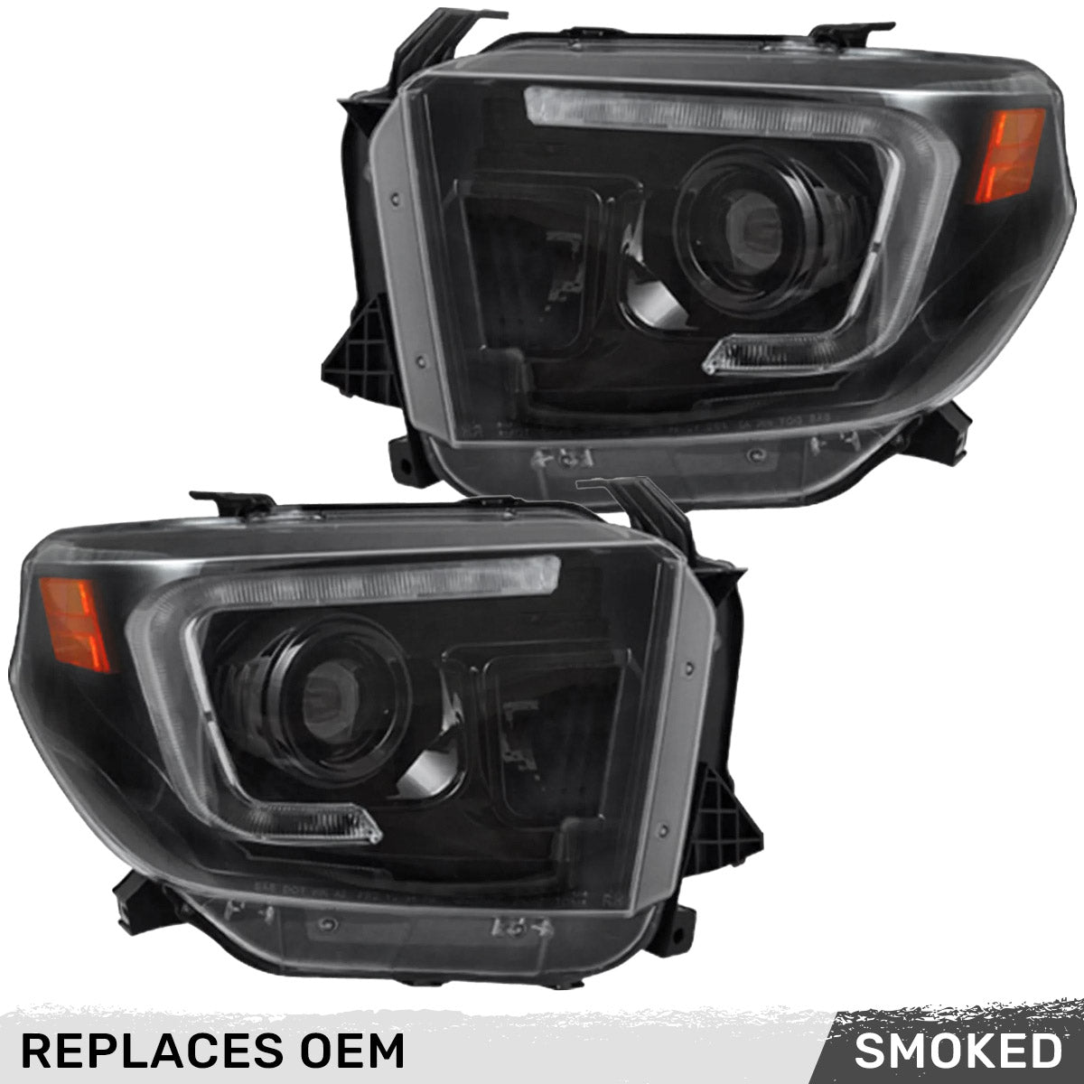 Toyota Tundra 14-21 Projector Headlights OLED DRL - Multiple Styles