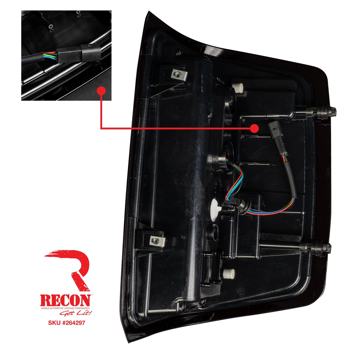 Chevy Silverado 1500 16-18 (Replaces Factory/OEM LED Tail Lights Only) OLED Tail Lights in Multiple Lens