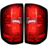 Chevy Silverado 1500 16-18 (Replaces Factory/OEM LED Tail Lights Only) OLED Tail Lights in Multiple Lens
