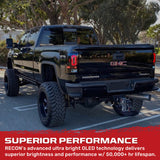GMC Sierra 2500/3500 16-19 (Fits Single Wheel & Replaces Factory LED Style Only) Tail Lights OLED in Multiple Lens