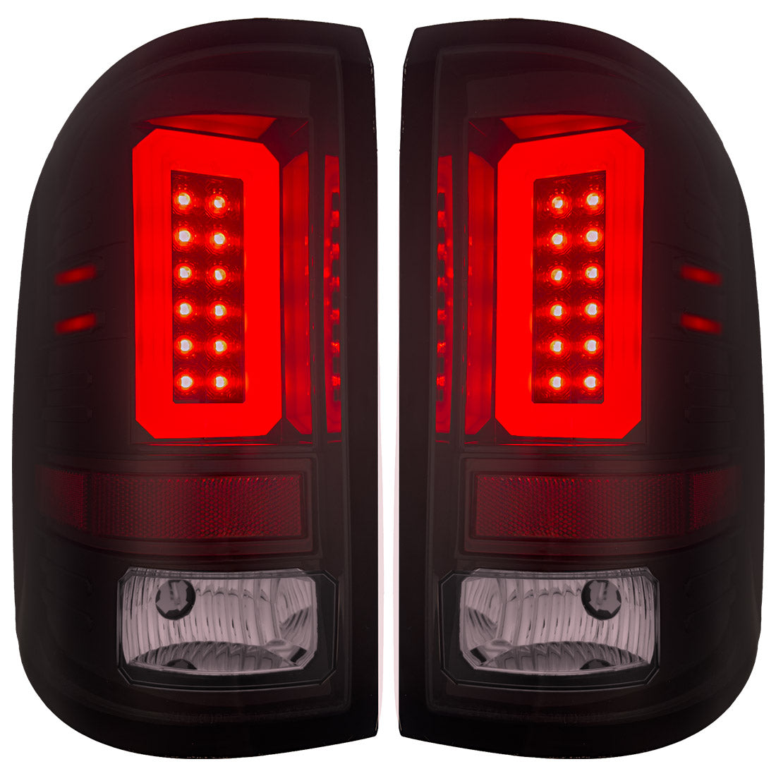 GMC Sierra 1500 16-18 (Replaces Factory LED Style Only) Tail Lights OLED in Multiple Lens
