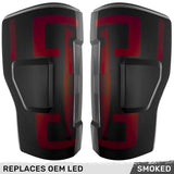 Ford Super Duty 17-19 Ultra Bright OLED Tail Lights (Replaces Factory/OEM LED) - Multiple Lens
