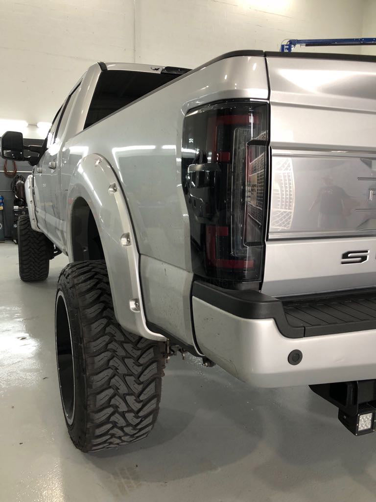 Ford Super Duty 17-19 Ultra Bright OLED Tail Lights (Replaces Factory/OEM LED) - Multiple Lens