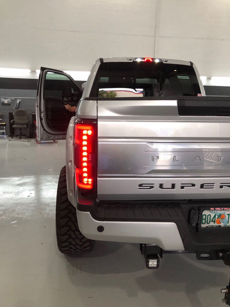 Ford Super Duty 17-19 Ultra Bright OLED Tail Lights (Replaces Factory/OEM LED) - Multiple Lens