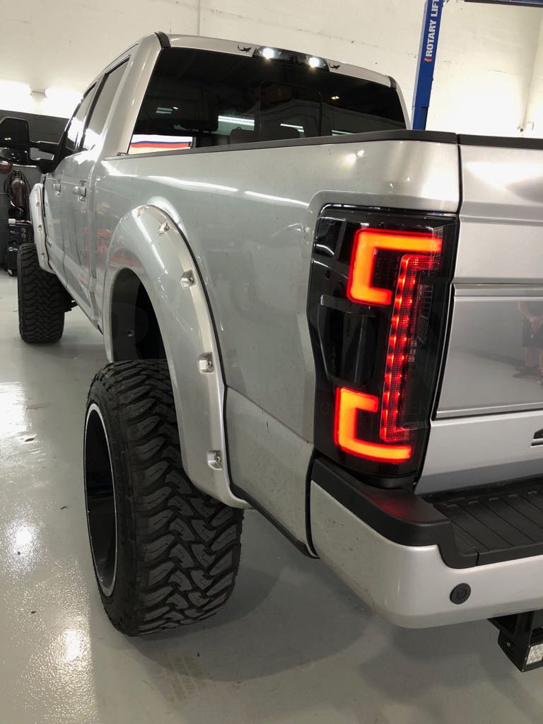 Ford Super Duty 17-19 Ultra Bright OLED Tail Lights (Replaces Factory/OEM LED) - Multiple Lens