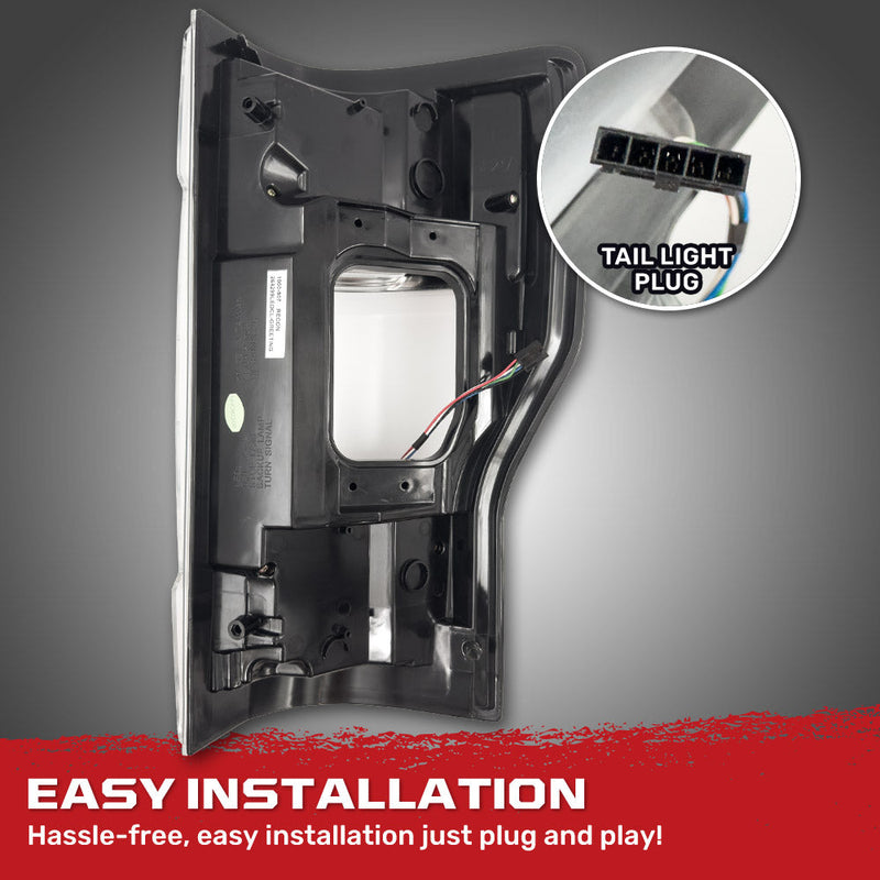 Ford Super Duty 17-19 Ultra Bright OLED Tail Lights (Replaces Factory/OEM Halogen) - Multiple Lens