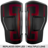 Ford Super Duty 17-19 Ultra Bright OLED Tail Lights (Replaces Factory/OEM LED) - Multiple Lens