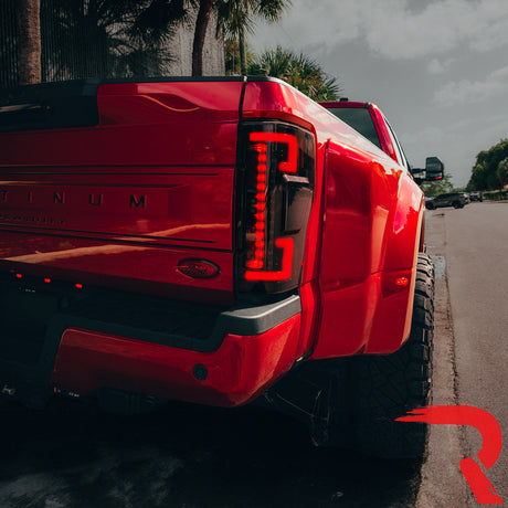 Ford Super Duty 17-19 Ultra Bright OLED Tail Lights (Replaces Factory/OEM LED) - Multiple Lens