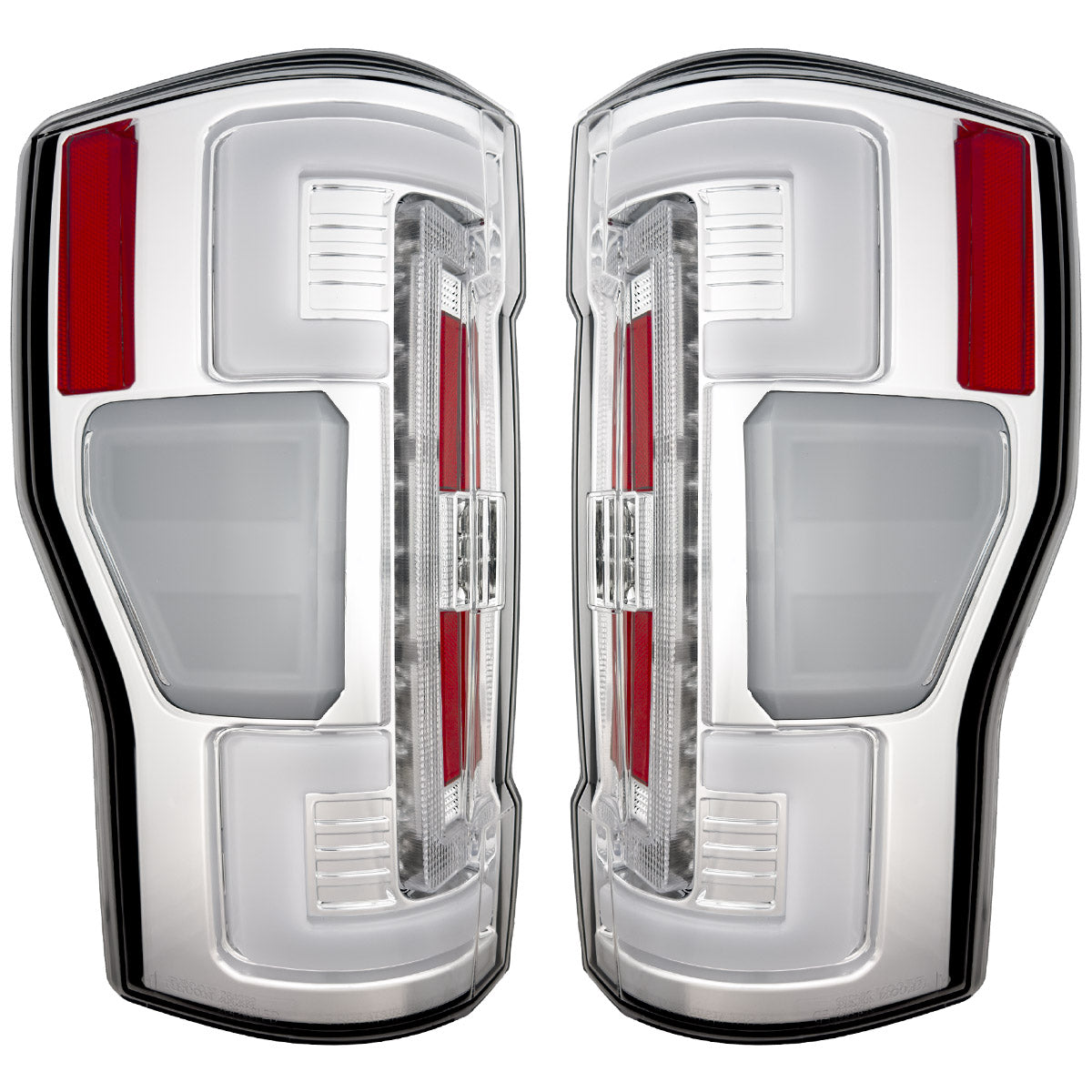 Ford Super Duty 17-19 Ultra Bright OLED Tail Lights (Replaces Factory/OEM LED) - Multiple Lens