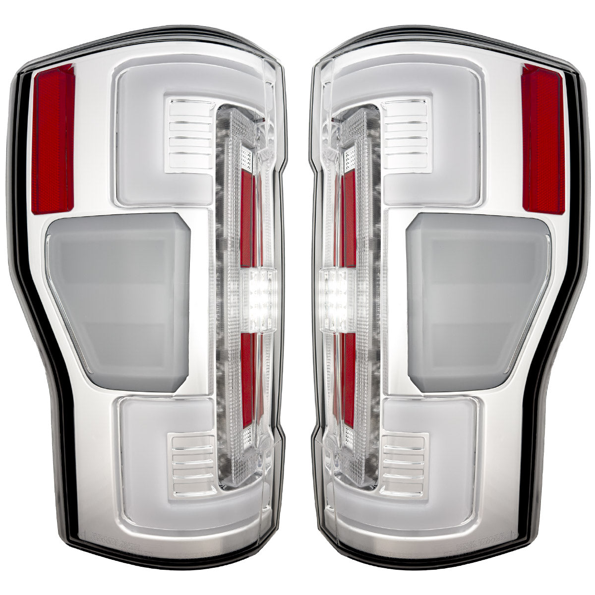 Ford Super Duty 17-19 Ultra Bright OLED Tail Lights (Replaces Factory/OEM LED) - Multiple Lens