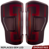 Ford Super Duty 17-19 Ultra Bright OLED Tail Lights (Replaces Factory/OEM LED) - Multiple Lens