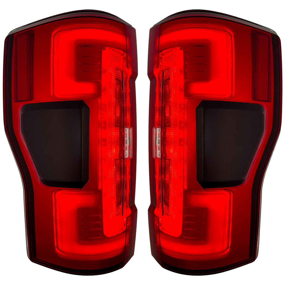 Ford Super Duty 17-19 Ultra Bright OLED Tail Lights (Replaces Factory/OEM LED) - Multiple Lens
