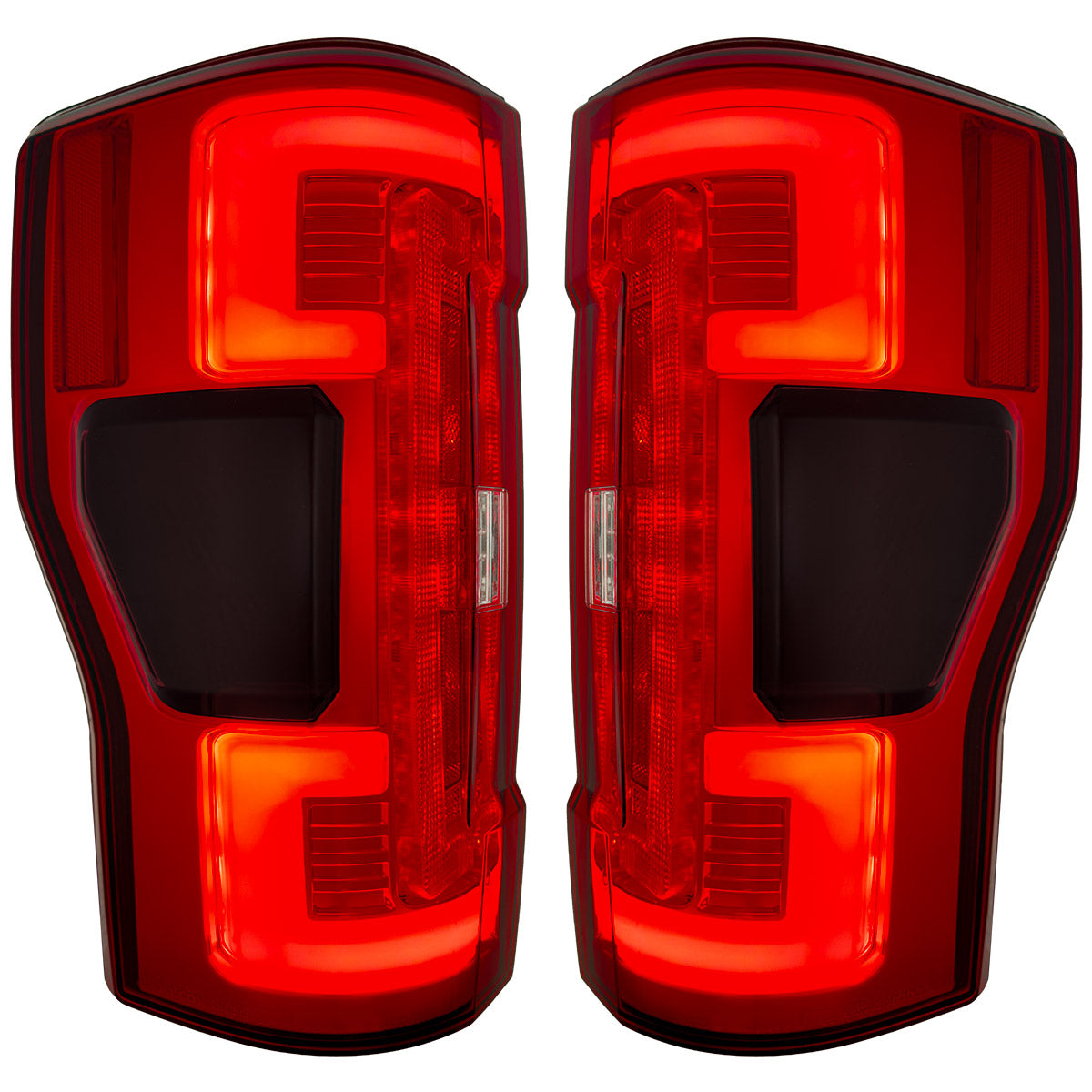 Ford Super Duty 17-19 Ultra Bright OLED Tail Lights (Replaces Factory/OEM LED) - Multiple Lens