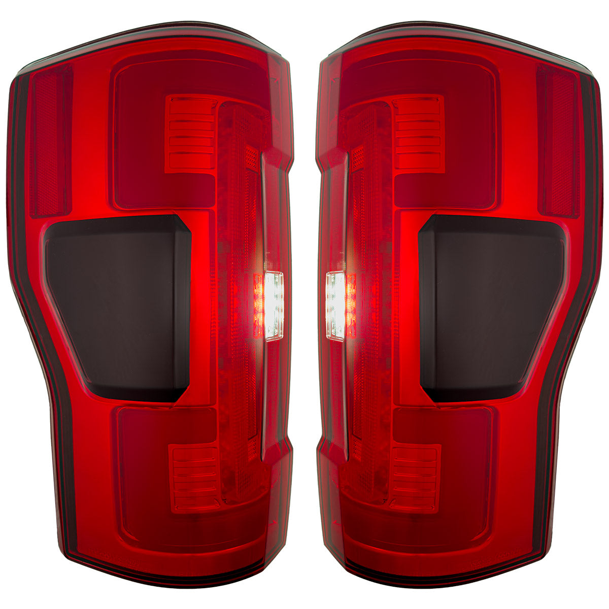 Ford Super Duty 17-19 Ultra Bright OLED Tail Lights (Replaces Factory/OEM LED) - Multiple Lens