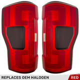 Ford Super Duty 17-19 Ultra Bright OLED Tail Lights (Replaces Factory/OEM Halogen) - Multiple Lens