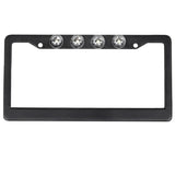 Universal Aluminum Standard U.S License Plate Frame with 4 XML CREE LED Reverse Lights - Multiple Options