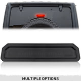 Jeep Wrangler JL 18-26 Ultra High Power Red OLED 3rd Brake Light Kit - Smoked & Clear Lens