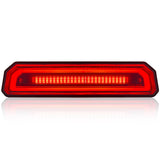 Jeep Wrangler JL 18-26 Ultra High Power Red OLED 3rd Brake Light Kit - Smoked & Clear Lens