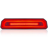 Jeep Wrangler JL 18-26 Ultra High Power Red OLED 3rd Brake Light Kit - Smoked & Clear Lens