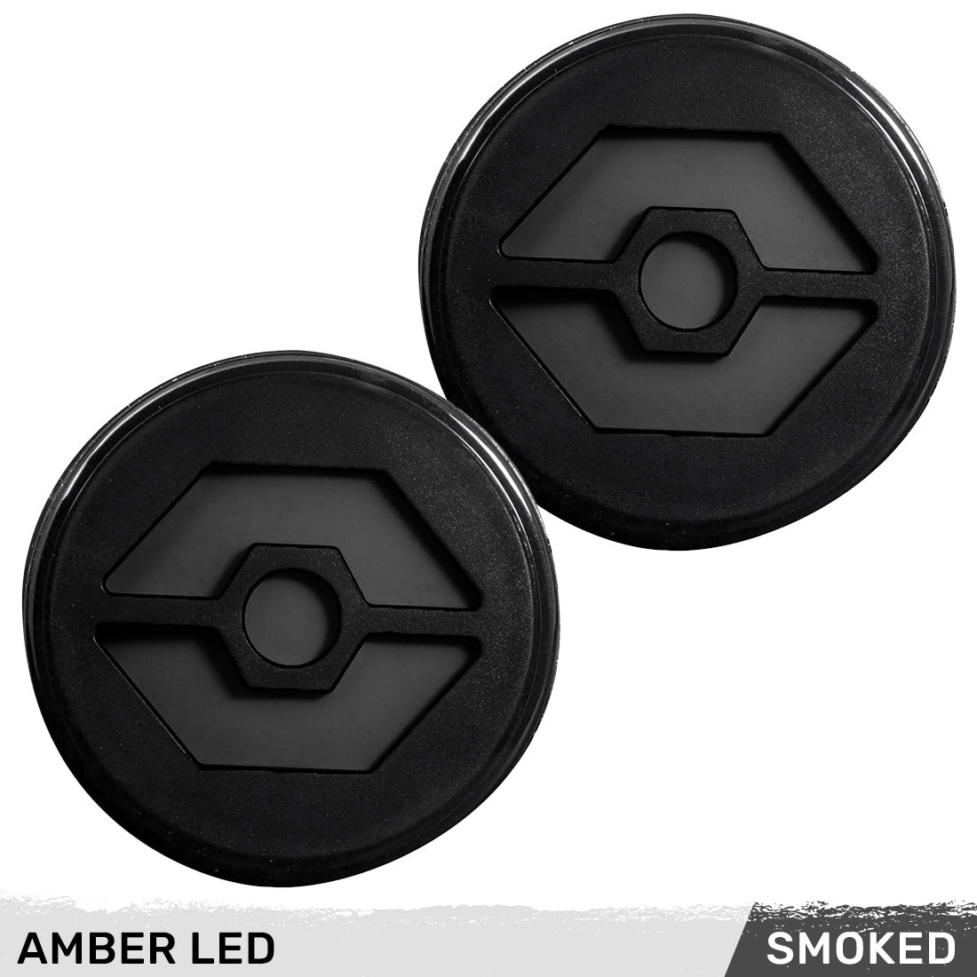 Jeep Wrangler JK 07-18 Front Ultra Bright Hexagon Under Headlight DRL & Turn Signals - Multiple Options