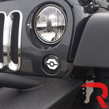 Jeep Wrangler JK 07-18 Front Ultra Bright Hexagon Under Headlight DRL & Turn Signals - Multiple Options