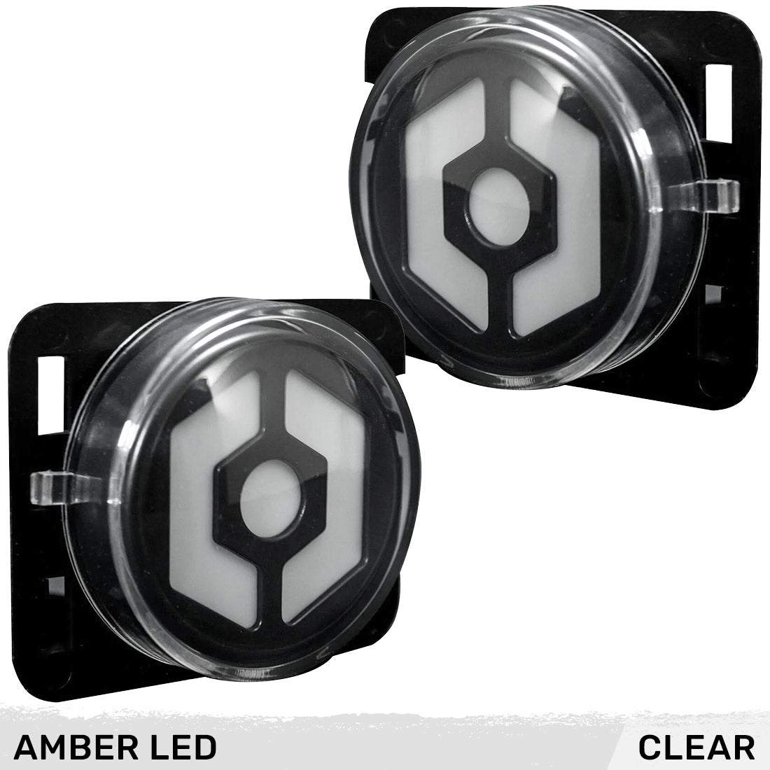 Jeep Wrangler JK 07-18 Front Round Ultra Bright Hexagon OLED Fender Lights - Multiple Options RECON Jeep Wrangler JK 07-18 Front Round Ultra Bright Hexagon OLED Fender Lights - Multiple Options Jeep Wrangler JK 07-18 Front Round Ultra Bright Hexagon OLED Fender Lights - Multiple Options Jeep Wrangler JK 07-18 Front Round Ultra Bright Hexagon OLED Fender Lights - Multiple Options Jeep Wrangler JK 07-18 Front Round Ultra Bright Hexagon OLED Fender Lights - Multiple Options