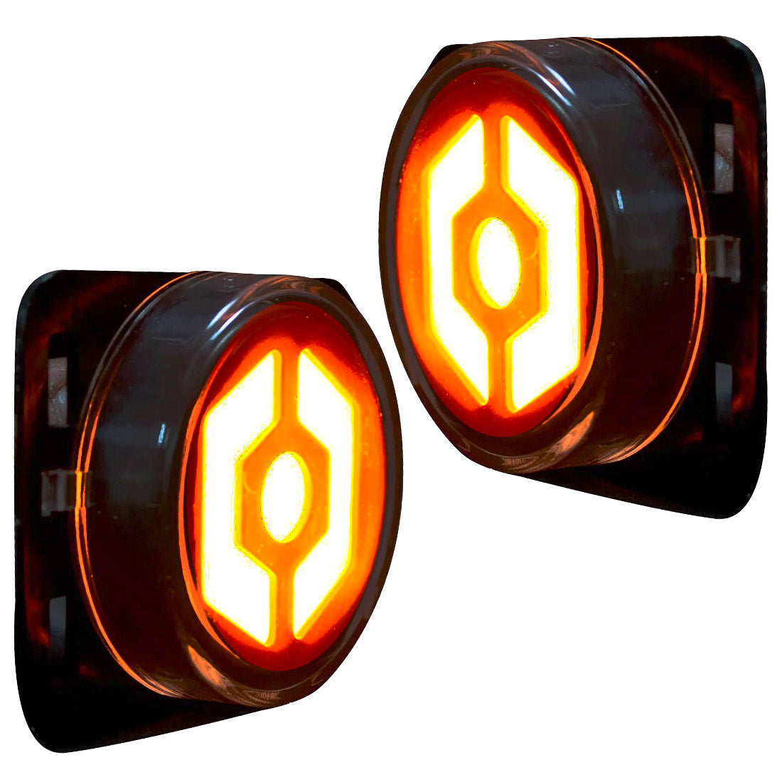 Jeep Wrangler JK 07-18 Front Round Ultra Bright Hexagon OLED Fender Lights - Multiple Options RECON Jeep Wrangler JK 07-18 Front Round Ultra Bright Hexagon OLED Fender Lights - Multiple Options Jeep Wrangler JK 07-18 Front Round Ultra Bright Hexagon OLED Fender Lights - Multiple Options Jeep Wrangler JK 07-18 Front Round Ultra Bright Hexagon OLED Fender Lights - Multiple Options Jeep Wrangler JK 07-18 Front Round Ultra Bright Hexagon OLED Fender Lights - Multiple Options