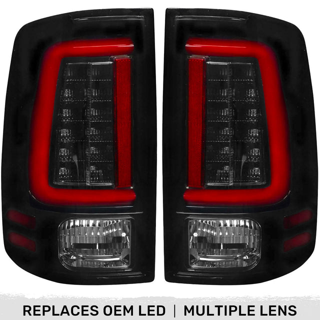 Dodge RAM 2500/3500 14-18 Ultra Bright OLED Tail Lights (Replaces Factory LED Only) - Multiple Lens RECON Dodge RAM 2500/3500 14-18 Ultra Bright OLED Tail Lights (Replaces Factory LED Only) - Multiple Lens Dodge RAM 2500/3500 14-18 Ultra Bright OLED Tail Lights (Replaces Factory LED Only) - Multiple Lens Dodge RAM 2500/3500 14-18 Ultra Bright OLED Tail Lights (Replaces Factory LED Only) - Multiple Lens Dodge RAM 2500/3500 14-18 Ultra Bright OLED Tail Lights (Replaces Factory LED Only) - Multiple Lens