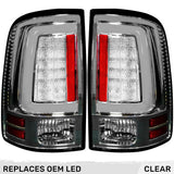 Dodge RAM 1500 13-18 Ultra Bright OLED Tail Lights (Replaces Factory LED Only) - Multiple Lens RECON Dodge RAM 1500 13-18 Ultra Bright OLED Tail Lights (Replaces Factory LED Only) - Multiple Lens Dodge RAM 1500 13-18 Ultra Bright OLED Tail Lights (Replaces Factory LED Only) - Multiple Lens Dodge RAM 1500 13-18 Ultra Bright OLED Tail Lights (Replaces Factory LED Only) - Multiple Lens Dodge RAM 1500 13-18 Ultra Bright OLED Tail Lights (Replaces Factory LED Only) - Multiple Lens