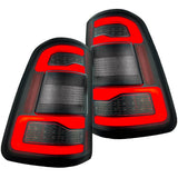 Dodge RAM 1500 25-26 Ultra Bright OLED Tail Lights Startup Light Sequence, Flashing Red Turn Signals (Replaces Factory/OEM Halogen Only) - Multiple Lens